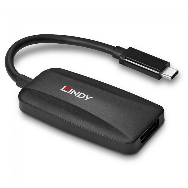 Lindy USB Type C to DisplayPort 8K60 Converter Lindy USB Type C to DisplayPort 8K60 Converter