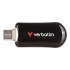 Verbatim Plectra USB-C Flash Drive Black 256GB