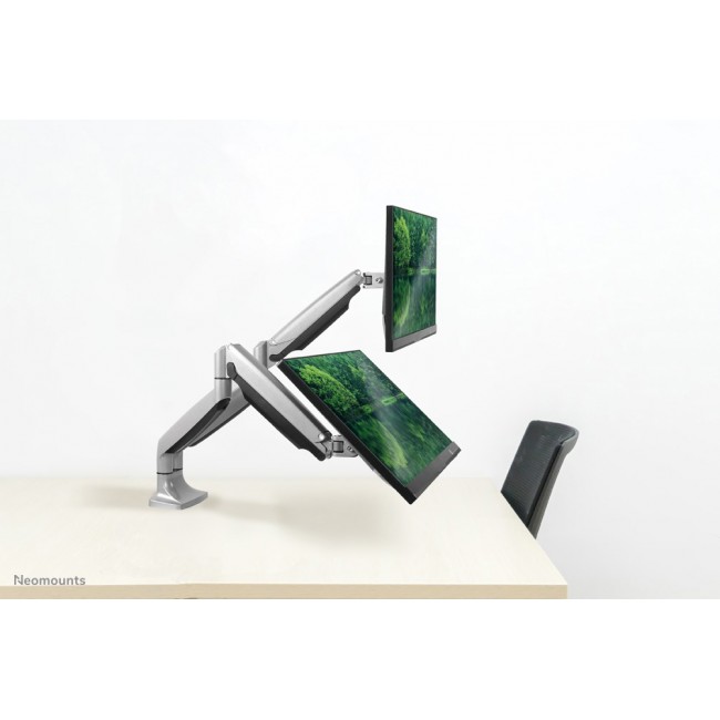 Neomounts NM-D750DSILVER Monitor arm 10-32 Neomounts NM-D750DSILVER Monitor arm 10-32