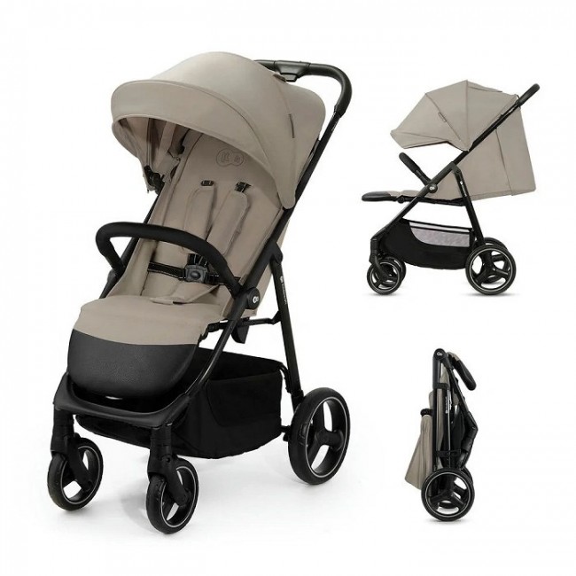 Kinderkraft pram TRIG 3 STONE BEIGE Beige Kinderkraft pram TRIG 3 STONE BEIGE Beige