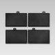 Maestro MR-1412-BLACK Knife set with block + Cutting board set Black Maestro MR-1412-BLACK Knife set with block + Cutting board set Black