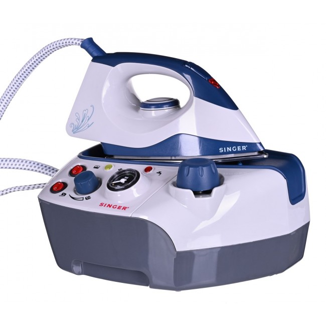 SINGER SHG6201 steam ironing station 850 W 1.2 L Stainless Steel soleplate Black, Blue, Grey SINGER SHG6201 steam ironing station 850 W 1.2 L Stainless Steel soleplate Black, Blue, Grey