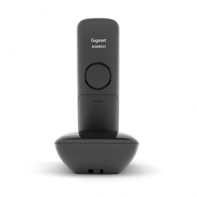 Gigaset AS690 Analog/DECT telephone Caller ID Black