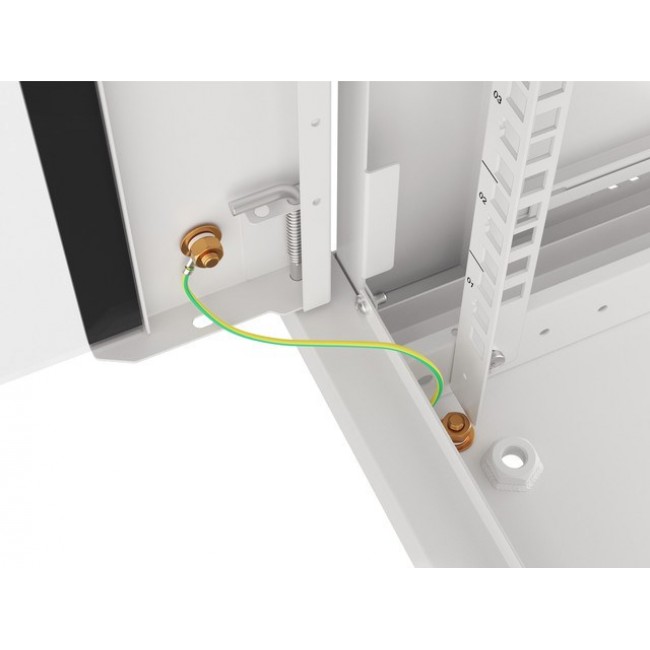 Lanberg Wall mounting rack cabinet 19'' 22U 600x450mm Grey Lanberg Wall mounting rack cabinet 19'' 22U 600x450mm Grey