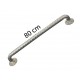 Stainless steel corrugated bathroom handrail 80 cm