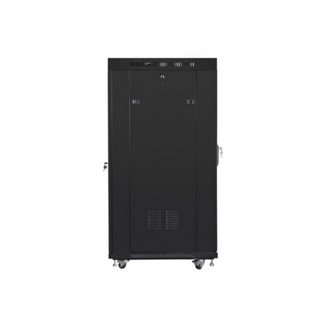 Lanberg FF01-8822-12BL rack cabinet 22U Freestanding rack Black