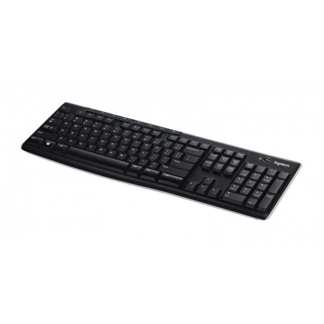 Logitech K270 keyboard RF Wireless QWERTY Black