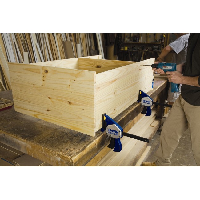 IRWIN 10505945 clamp Bar clamp 60 cm Black, Blue, Grey IRWIN 10505945 clamp Bar clamp 60 cm Black, Blue, Grey