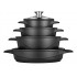 Smile MGK-17 soup pot Black Aluminium