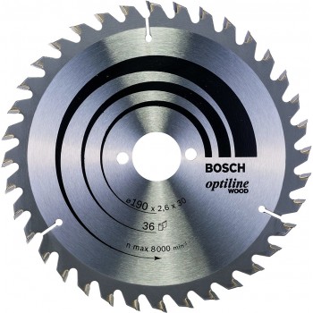 Bosch Optiline Wood Circular Saw Blades