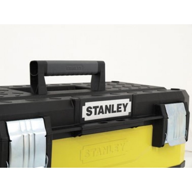 Stanley 1-95-614 small parts/tool box Metal, Plastic Black, Yellow