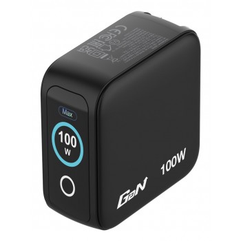 Verbatim Mini GaN Charger 100W with Display