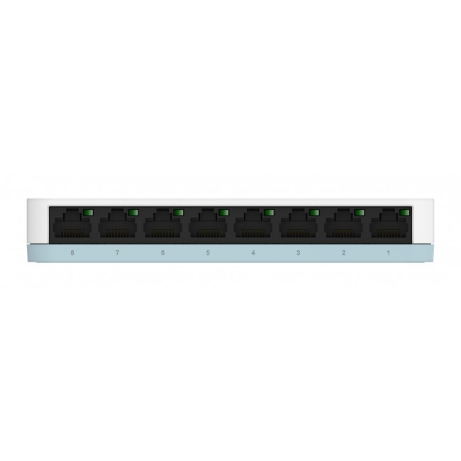 D-Link DGS-1008D/E network switch Unmanaged Gigabit Ethernet (10/100/1000) White