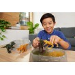 Jurassic World Dino Reveal 2 Dinosaur Toys in Battle Arena, Warm Water Changes Decoration