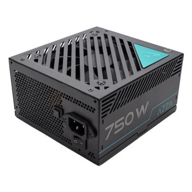 Azza PSAZ-750G power supply unit 750 W 20+4 pin ATX ATX Black Azza PSAZ-750G power supply unit 750 W 20+4 pin ATX ATX Black