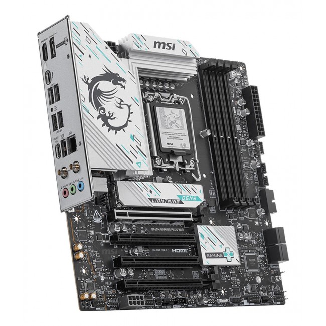 MSI B860M GAMING PLUS WIFI motherboard Intel B860 LGA 1851 (Socket V1) micro ATX