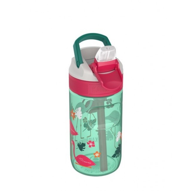 Reusable water bottle Kambukka Lagoon 400ml Pink Flamingo Reusable water bottle Kambukka Lagoon 400ml Pink Flamingo