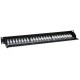 Intellinet Patch Panel, Cat5e, FTP, 24-Port, 1U, Shielded, 90 Top-Entry Punch-Down Blocks, Black Intellinet Patch Panel, Cat5e, FTP, 24-Port, 1U, Shielded, 90 Top-Entry Punch-Down Blocks, Black