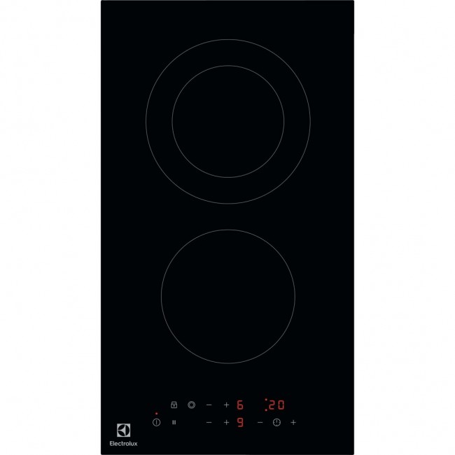 Electrolux LHR3233CK hob Black Built-in Ceramic 2 zone(s) Electrolux LHR3233CK hob Black Built-in Ceramic 2 zone(s)
