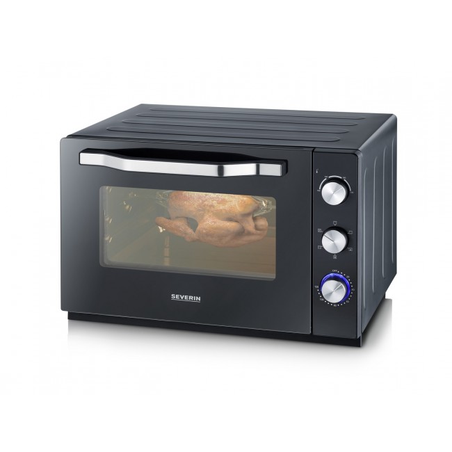 Severin TO 2073 XXL toaster oven 60 L 2200 W Black Grill