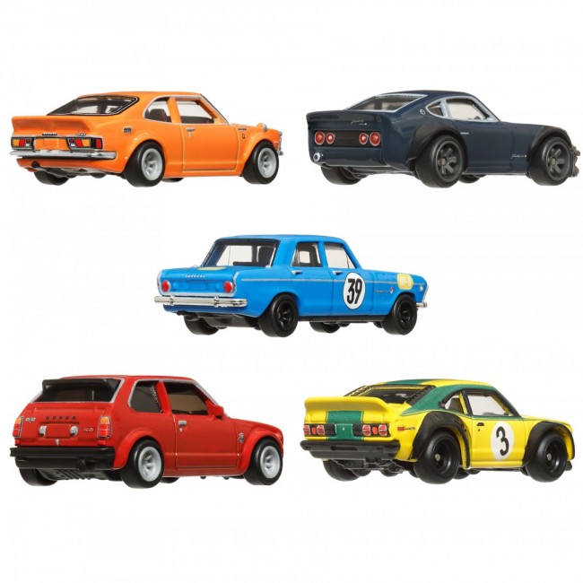 Hot Wheels Premium Car Culture Japan Historics 4 Container Set