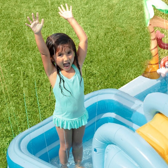 Inflatable Jungle Playground 244x198x71cm 57161NP INTEX