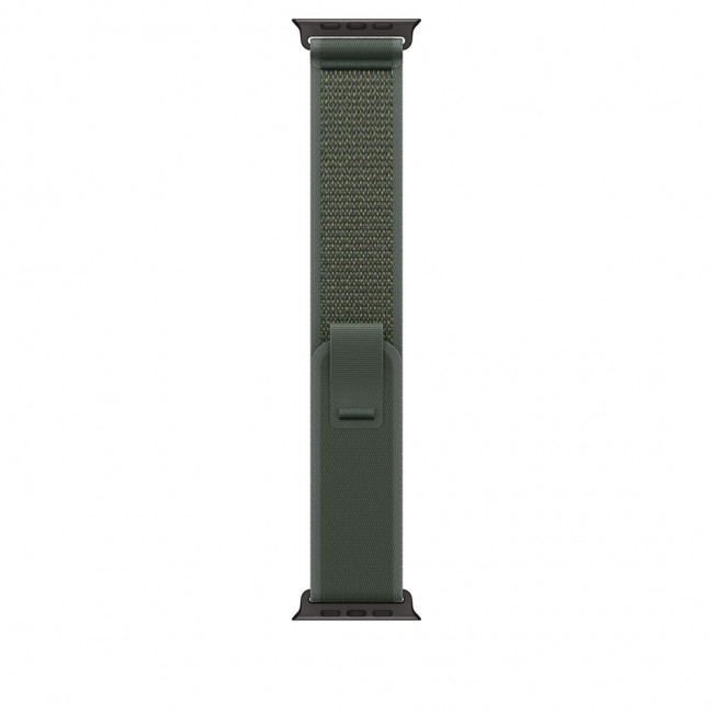 Apple 49mm Green Trail Loop - S/M - Black Titanium Finish