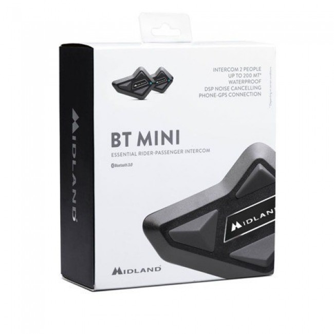 Motorbike Intercom Midland BT MINI TWIN Motorbike Intercom Midland BT MINI TWIN