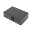 Digitus KVM Switch, 2 Port, Single Display, 4K, HDMI 