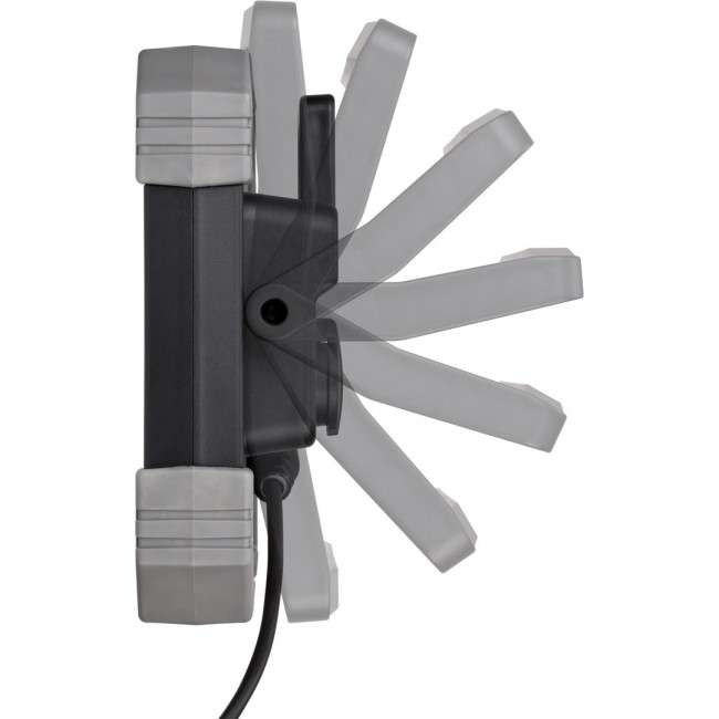 Brennenstuhl 1171580030 floodlight Black, Grey 85 W LED D