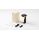 Inateck BCST-21-AI Handheld bar code reader 1D Laser Black, Yellow