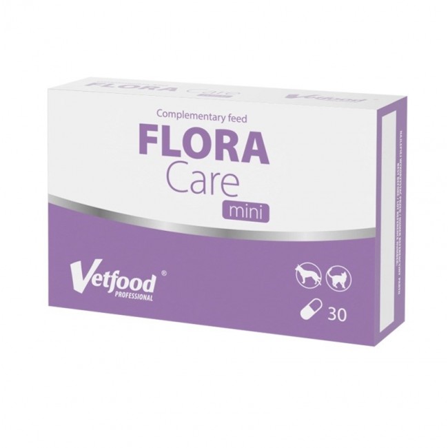 VETFOOD Flora Care Mini - supplements for dogs and cats - 30pcs