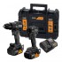 TOOL KIT CORD DCK2222MM2T-QW 2X4AH 18V
