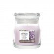 Scented candle YANKEE CANDLE DRIED LAVENDER & OAK 110 g small