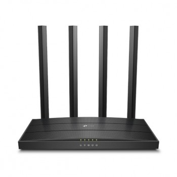 TP-Link ARCHER C6 V4.0 wireless router Gigabit Ethernet Dual-band (2.4 GHz / 5 GHz) Black