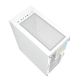 Gembird Fornax 4000W ARGB gaming ATX computer case, Midi Tower, backlight, White