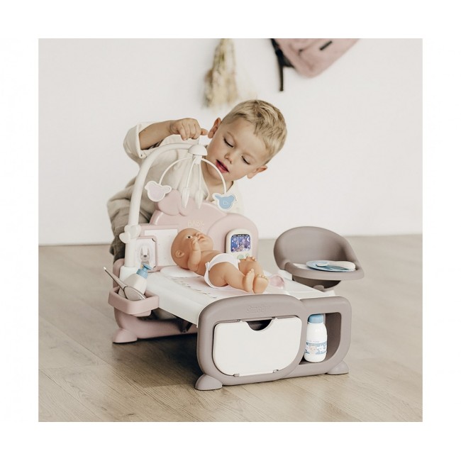 Baby Nurse Electronic Babysitter's Corner 220379 SMOBY Baby Nurse Electronic Babysitter's Corner 220379 SMOBY