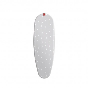 Double-sided ironing board cover with Rayen puller