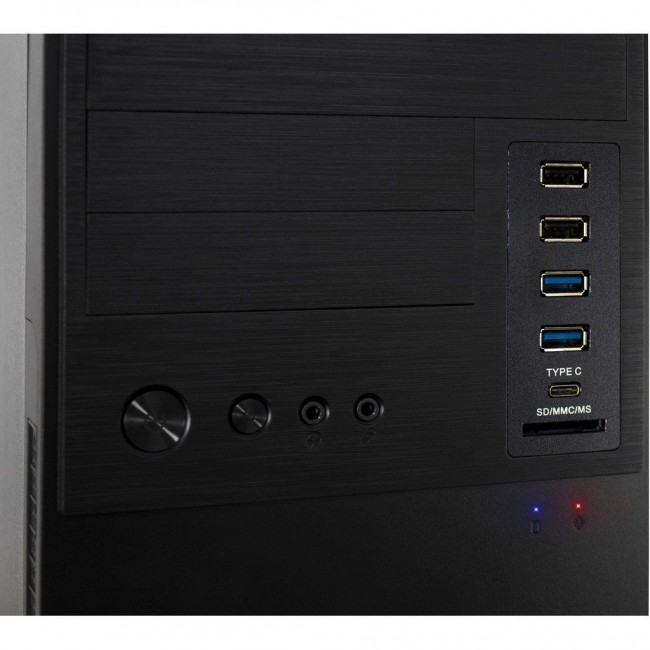 Inter-Tech IT-6865 Micro Tower Black Inter-Tech IT-6865 Micro Tower Black