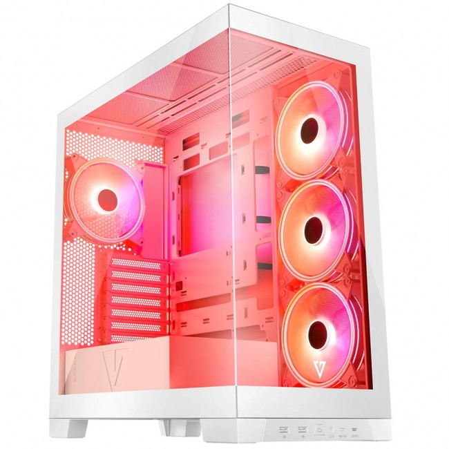 Modecom Volcano SPACE APEX ARGB MIDI Midi Tower White Modecom Volcano SPACE APEX ARGB MIDI Midi Tower White