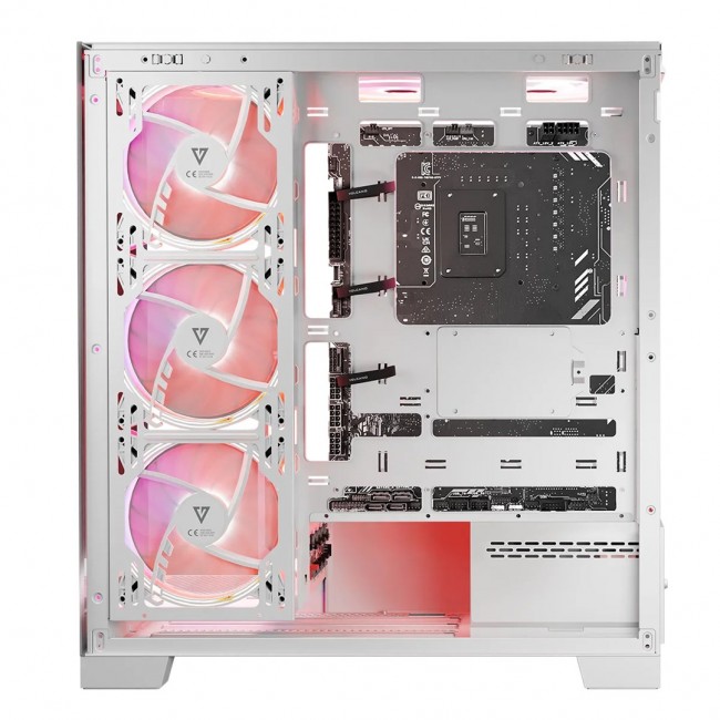 Modecom Volcano SPACE APEX ARGB MIDI Midi Tower White Modecom Volcano SPACE APEX ARGB MIDI Midi Tower White