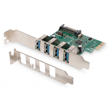Digitus 4-Port USB 3.0 PCI Express Add-on Card
