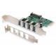 Digitus 4-Port USB 3.0 PCI Express Add-on Card