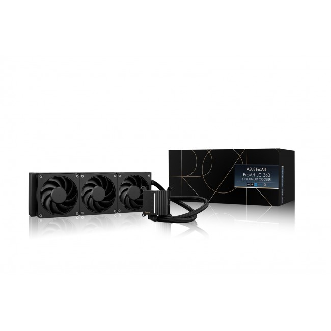 ASUS ProArt LC 360 Processor Liquid cooling kit 12 cm Black ASUS ProArt LC 360 Processor Liquid cooling kit 12 cm Black
