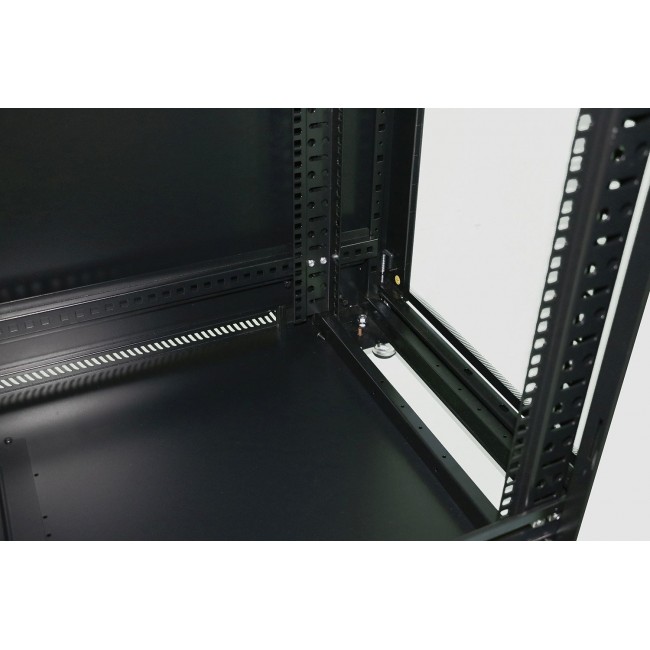 Extralink EX.11366 rack cabinet 27U Freestanding rack Black