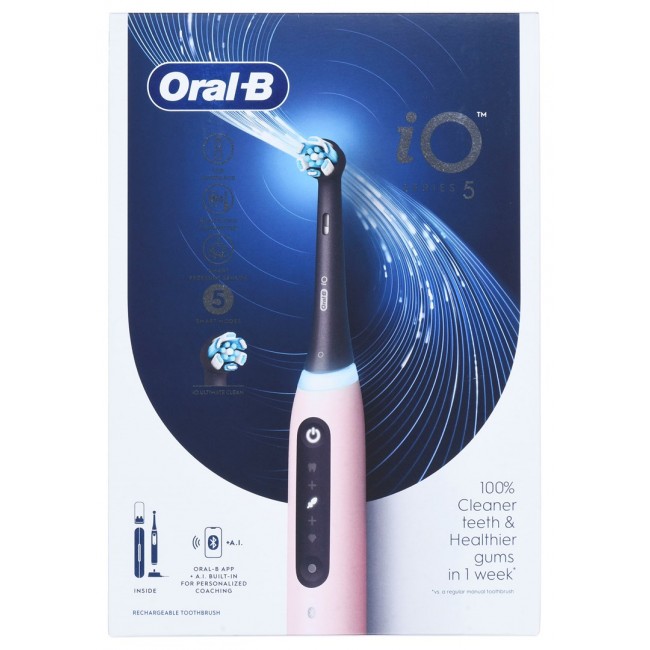Oral-B iO5 Pink electric toothbrush Oral-B iO5 Pink electric toothbrush