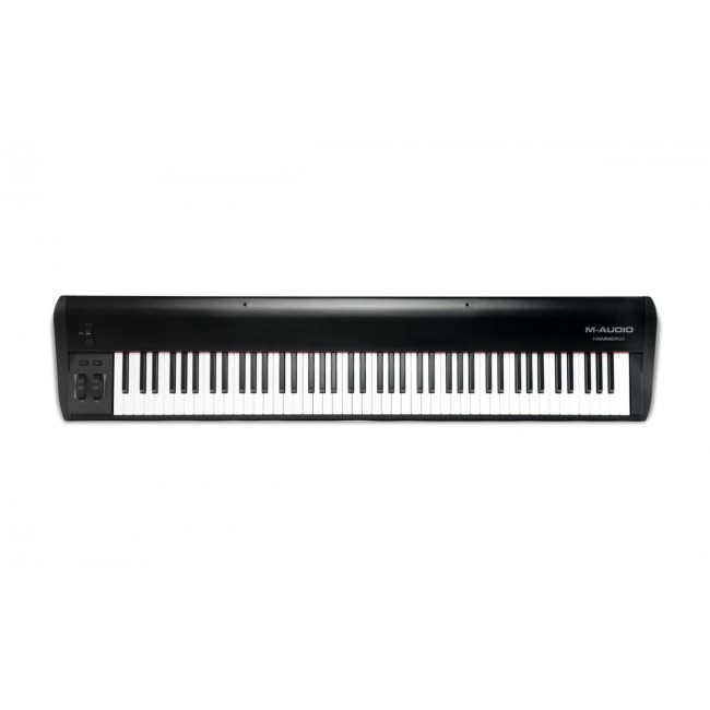 M-AUDIO Hammer 88 MIDI keyboard 88 keys USB Black, White