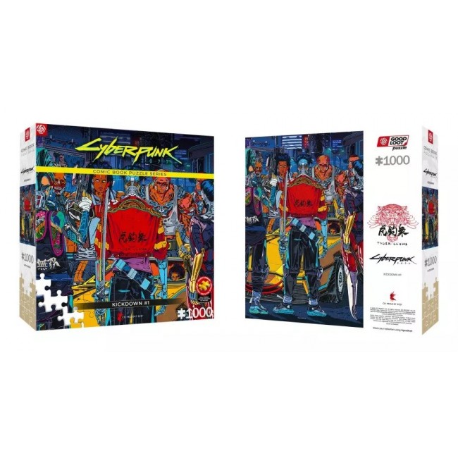 Puzzle Good Loot Comic Book - Cyberpunk 2077: Kickdown 1000 pc(s)