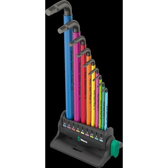 Wera 05133165001 hex key L-shaped hex key set Metric 9 pc(s)