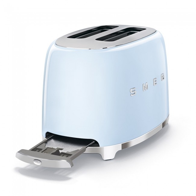 Smeg 50's Style Toaster TSF01PBEU Pastel Blue